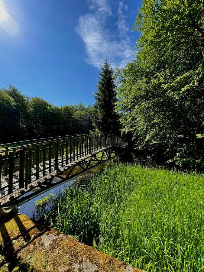 Domek W Glebi Lasu Nad Stawem Wierszyno Bagian luar foto